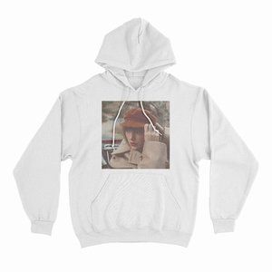 Red Taylor Swift White Hoodie